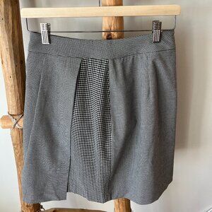 Club Monaco Houndstooth Mini Skirt